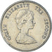 Coin, East Caribbean States, 25 Cents, 1993