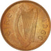 IRELAND REPUBLIC, Farthing, 1966, AU(55-58), Bronze, KM:9