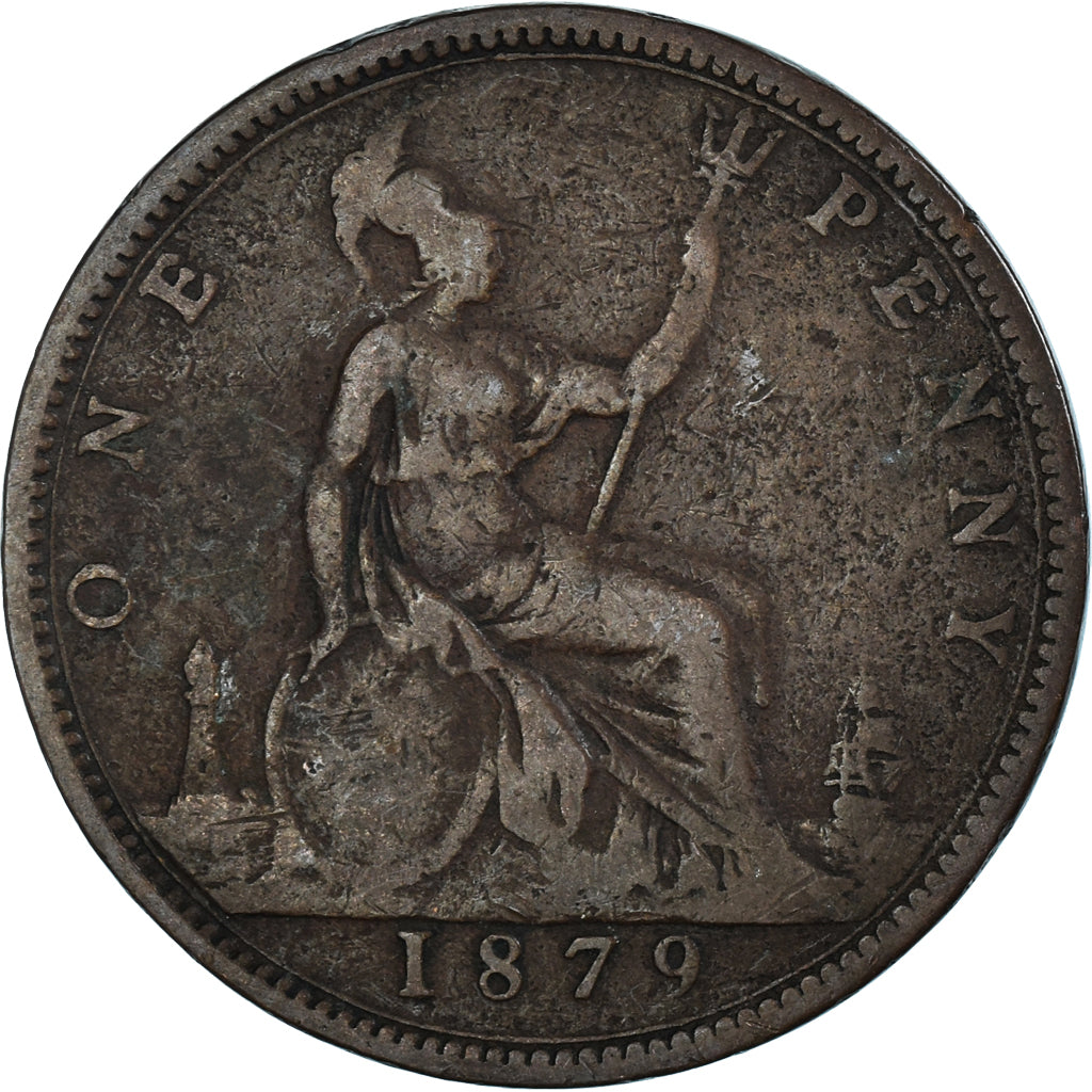 Münze, Großbritannien, Penny, 1879