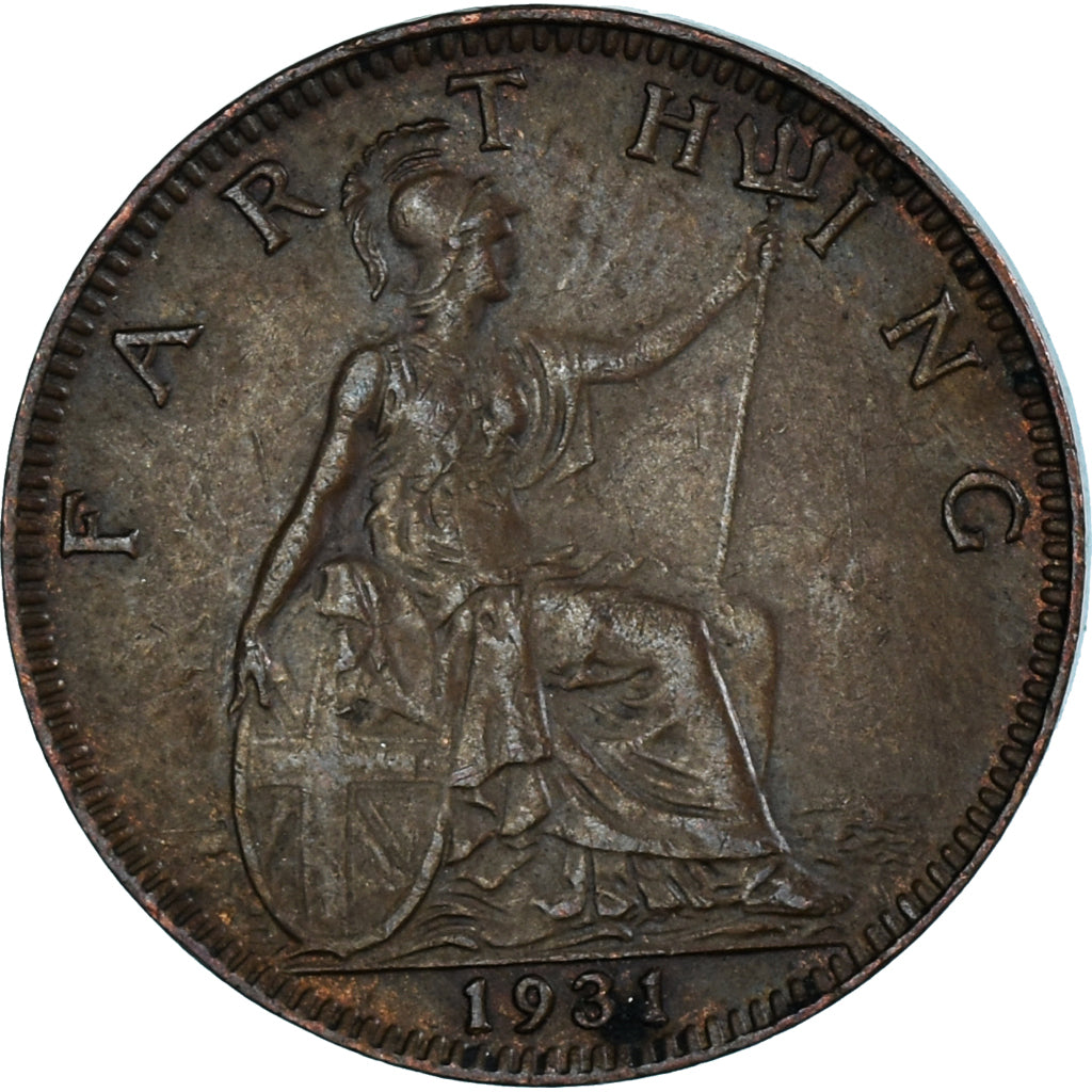 Grã-Bretanha, Farthing, 1931