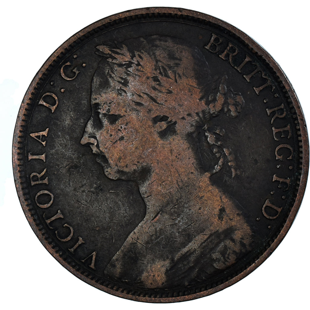 Coin, Great Britain, Penny, 1891