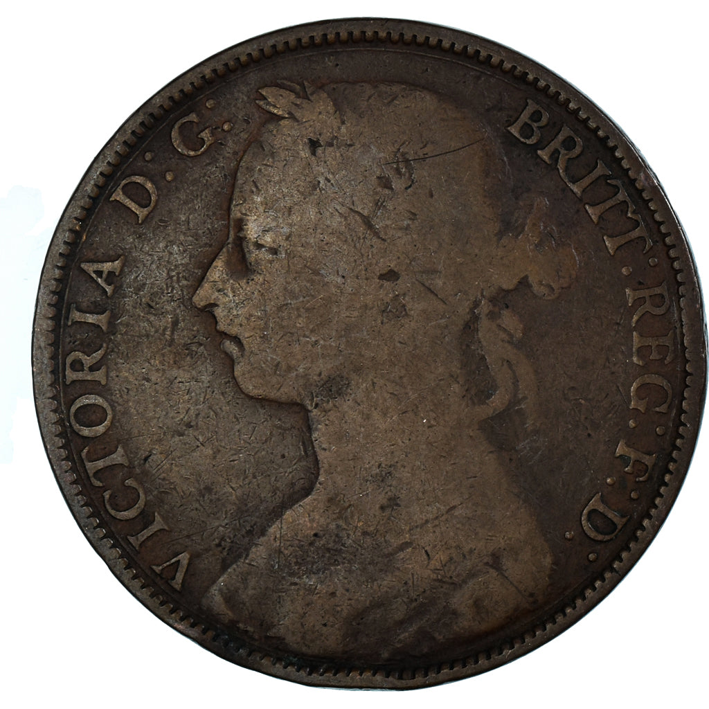 Münze, Großbritannien, Penny, 1885