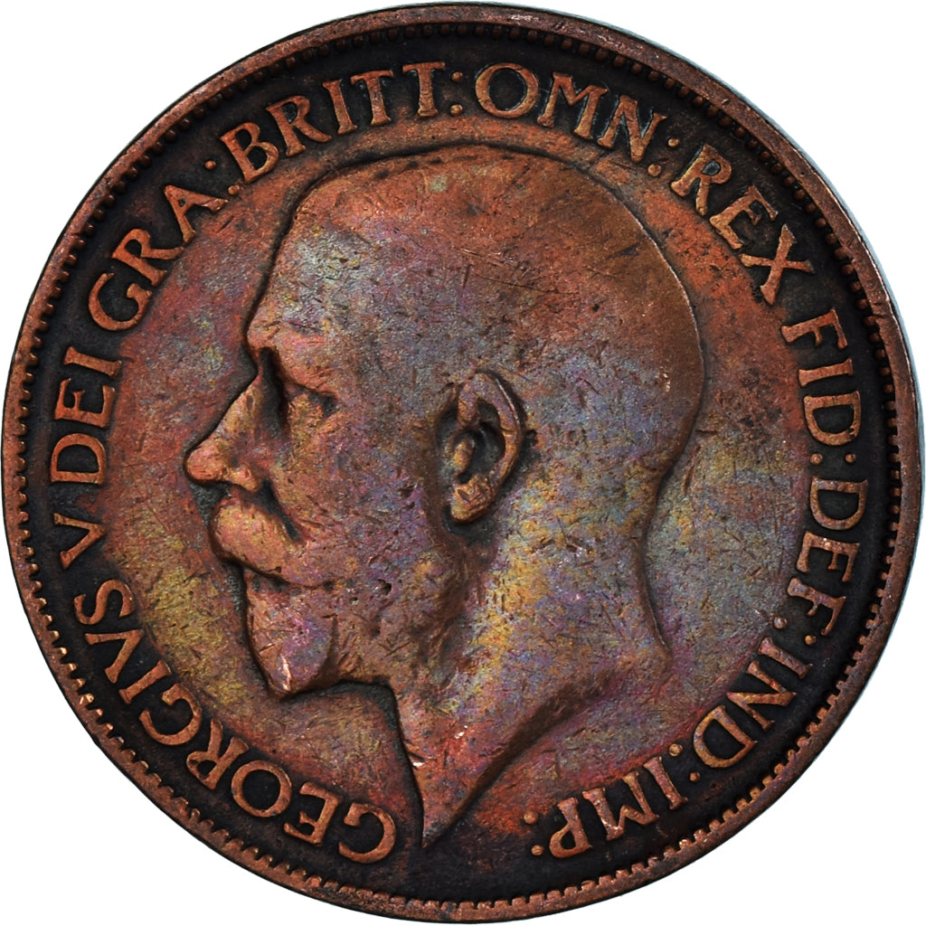 Moneta, Wielka Brytania, 1/2 Penny, 1923
