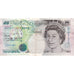 Great Britain, 5 Pounds, KM:382a, VF(30-35)