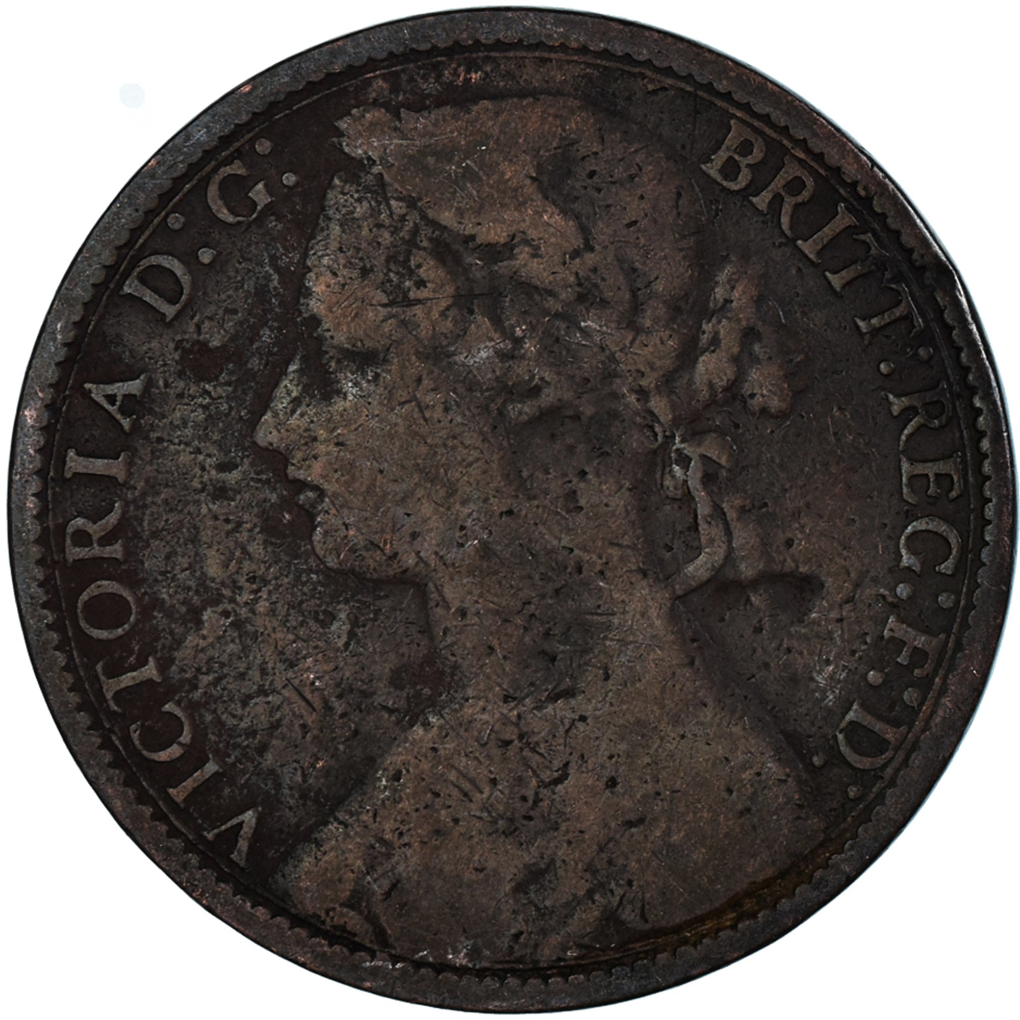 Monnaie, Grande-Bretagne, Penny, 1877