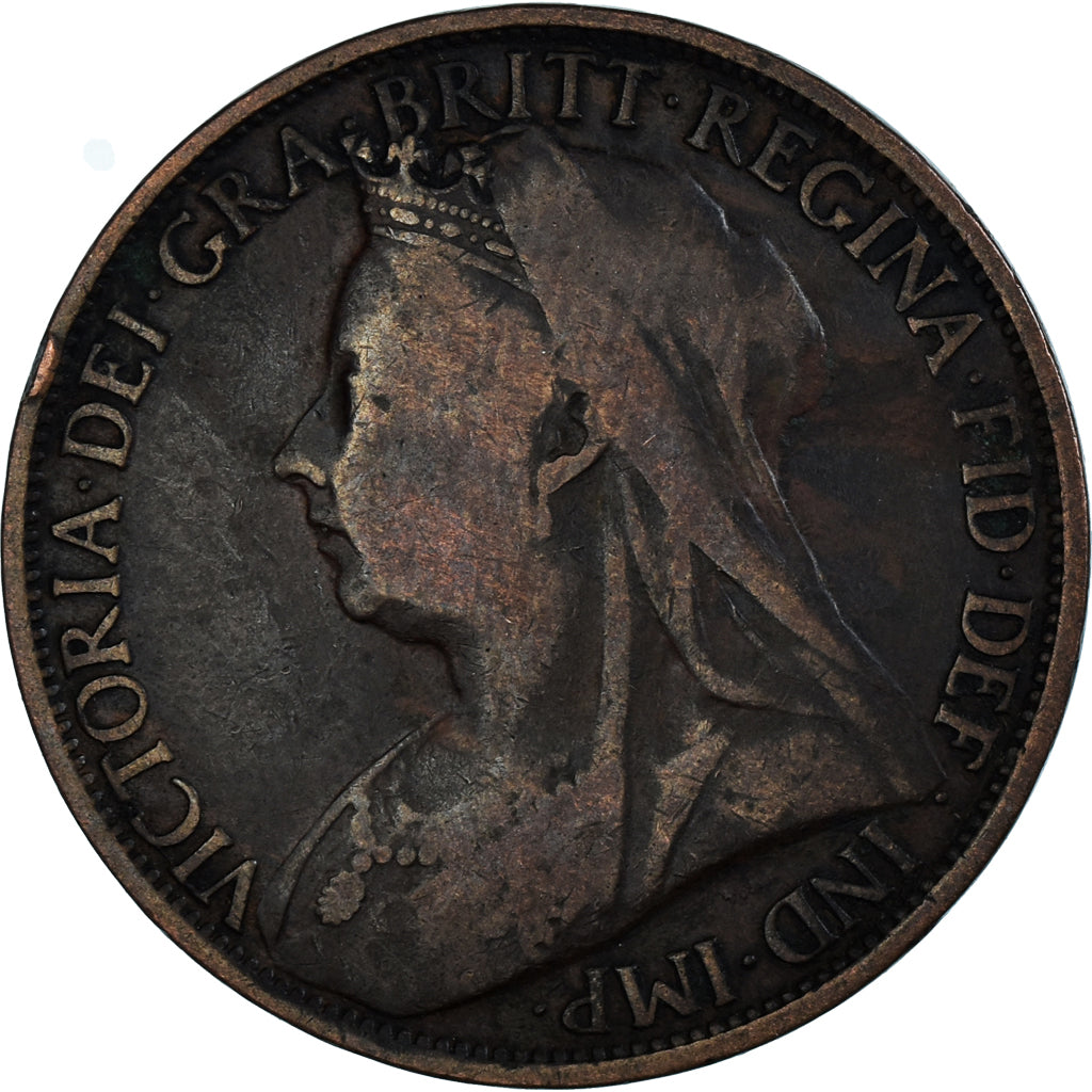 Munten, Groot Bretagne, Penny, 1895