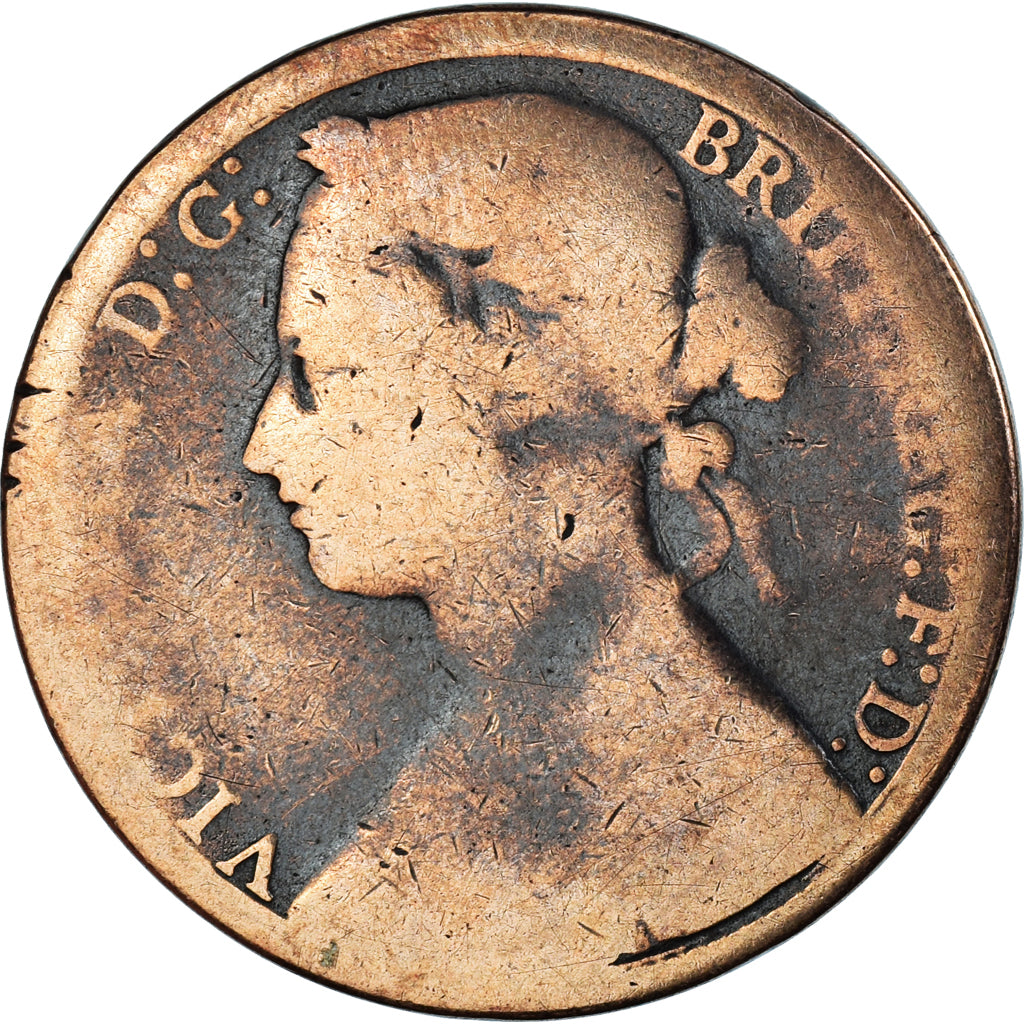 Münze, Großbritannien, Penny, 1876