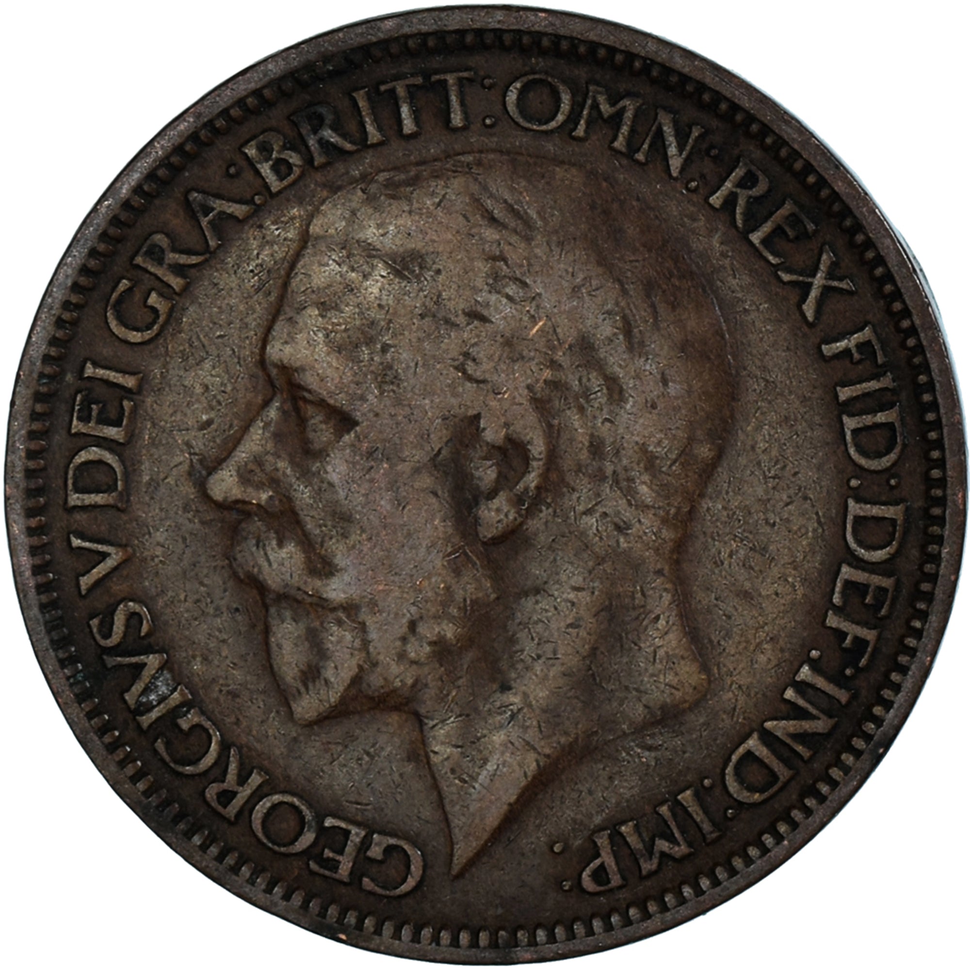 Moeda, Grã-Bretanha, 1/2 Penny, 1926