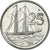 Monnaie, Îles Caïmans, 25 Cents, 1992