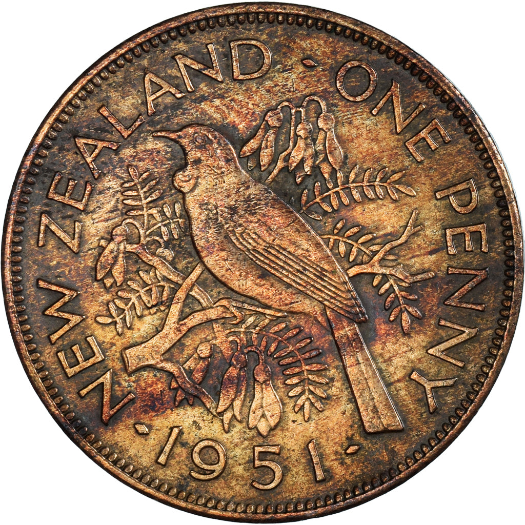 Nouvelle-Zélande, Penny, 1951