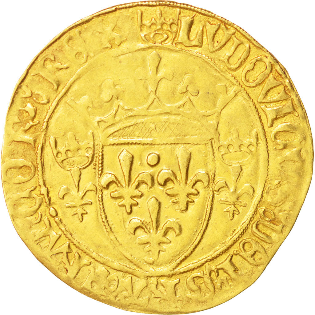 Francia, Écu d'or, Ecu d'or, Undated, Saint Lô, BB, Oro, Duplessy:539A