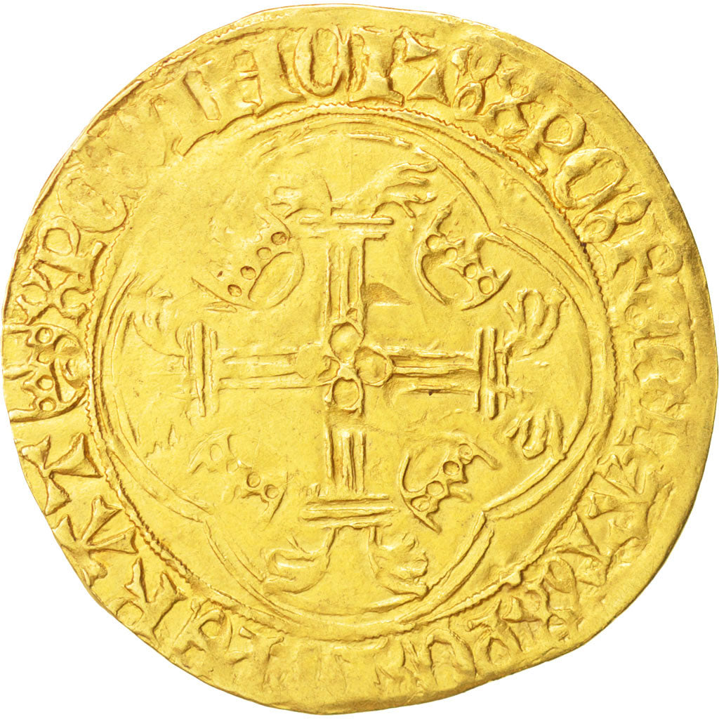 Francia, Écu d'or, Ecu d'or, Undated, Saint Lô, BB, Oro, Duplessy:539A