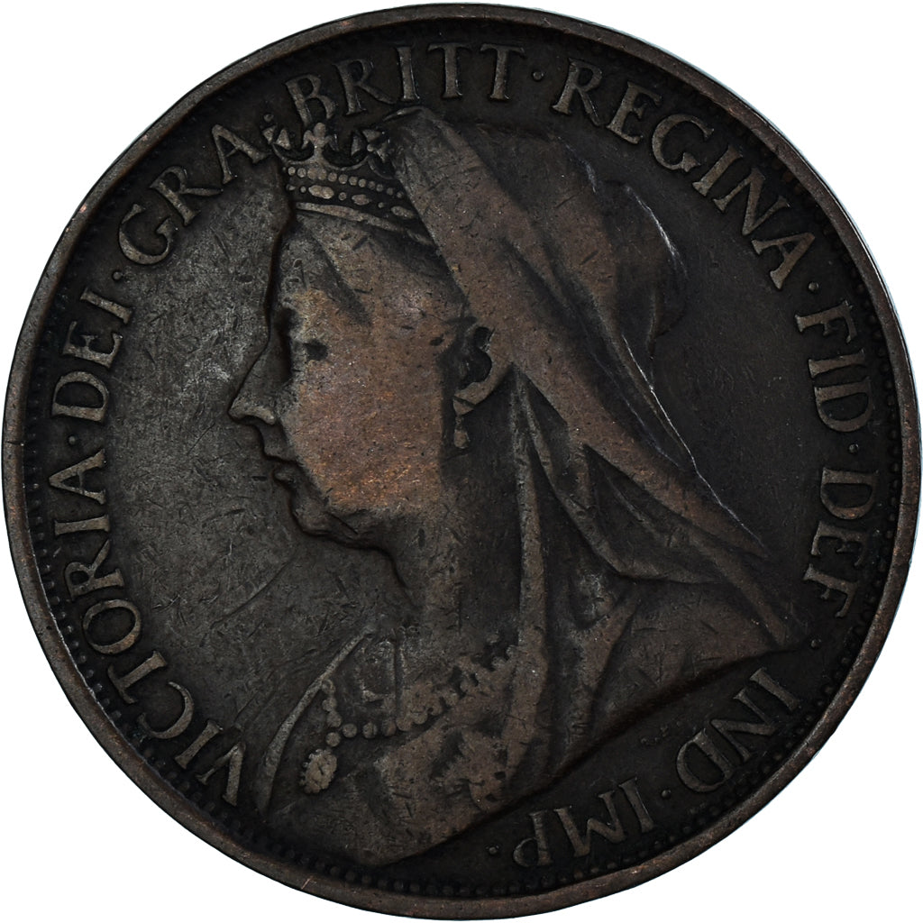 Moeda, Grã-Bretanha, Penny, 1895
