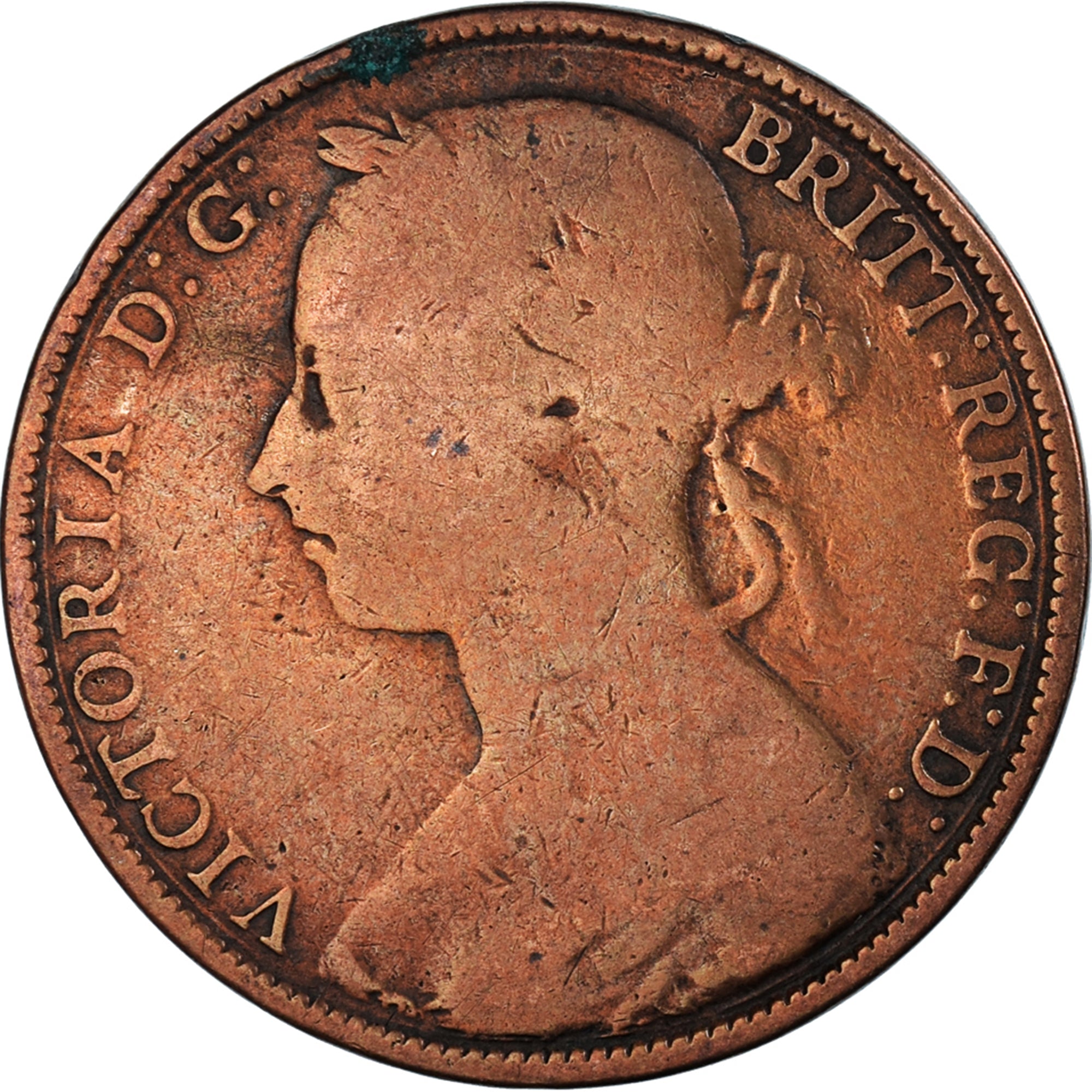 Münze, Großbritannien, Penny, 1886