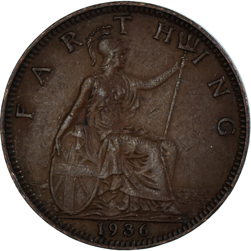 Moneta, Wielka Brytania, Farthing, 1936