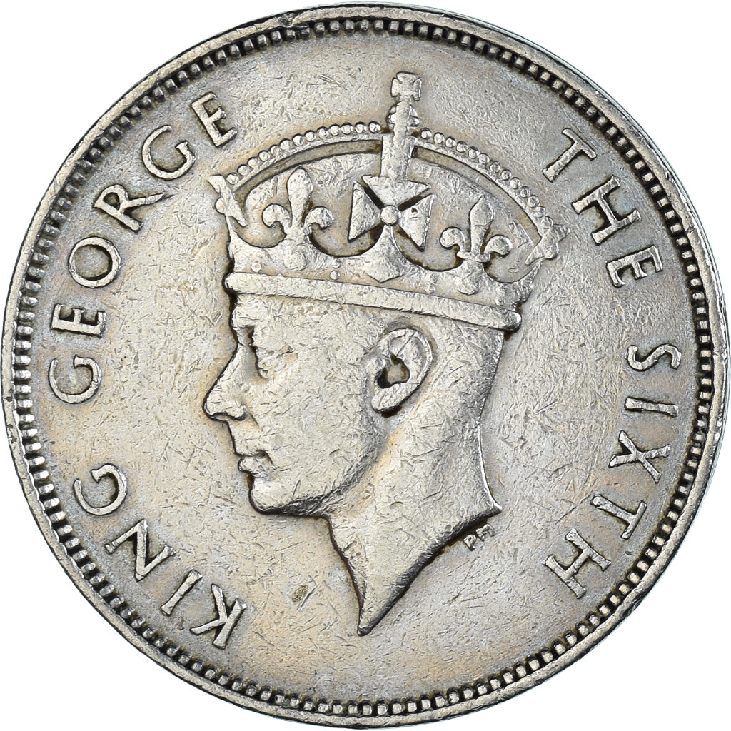 Monnaie, Maurice, Rupee, 1950