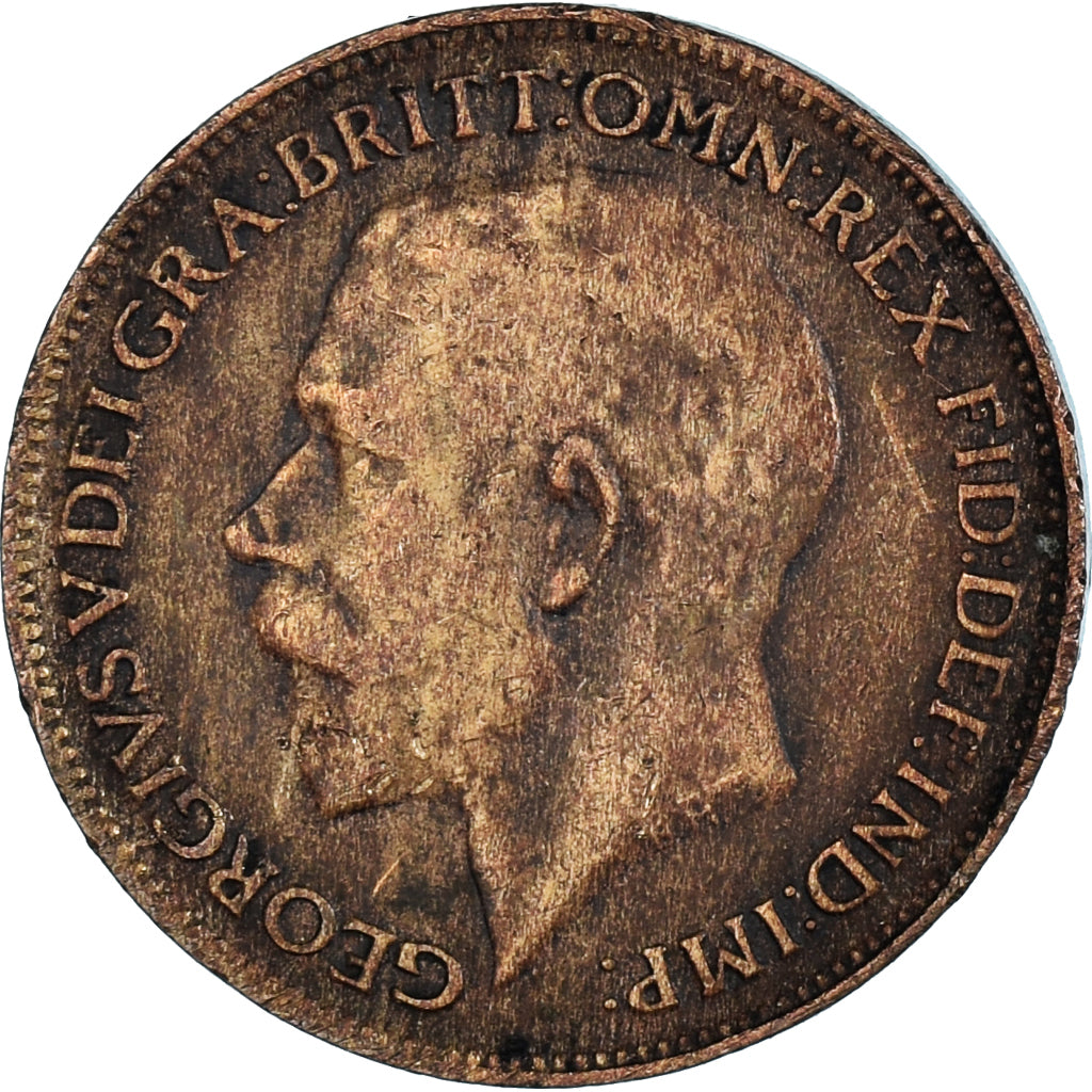 Münze, Großbritannien, Farthing, 1915