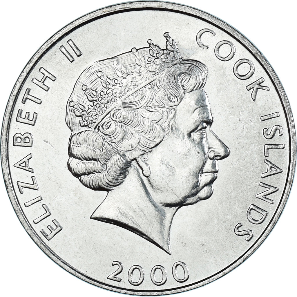 Coin, Cook Islands, 5 Cents, 2000
