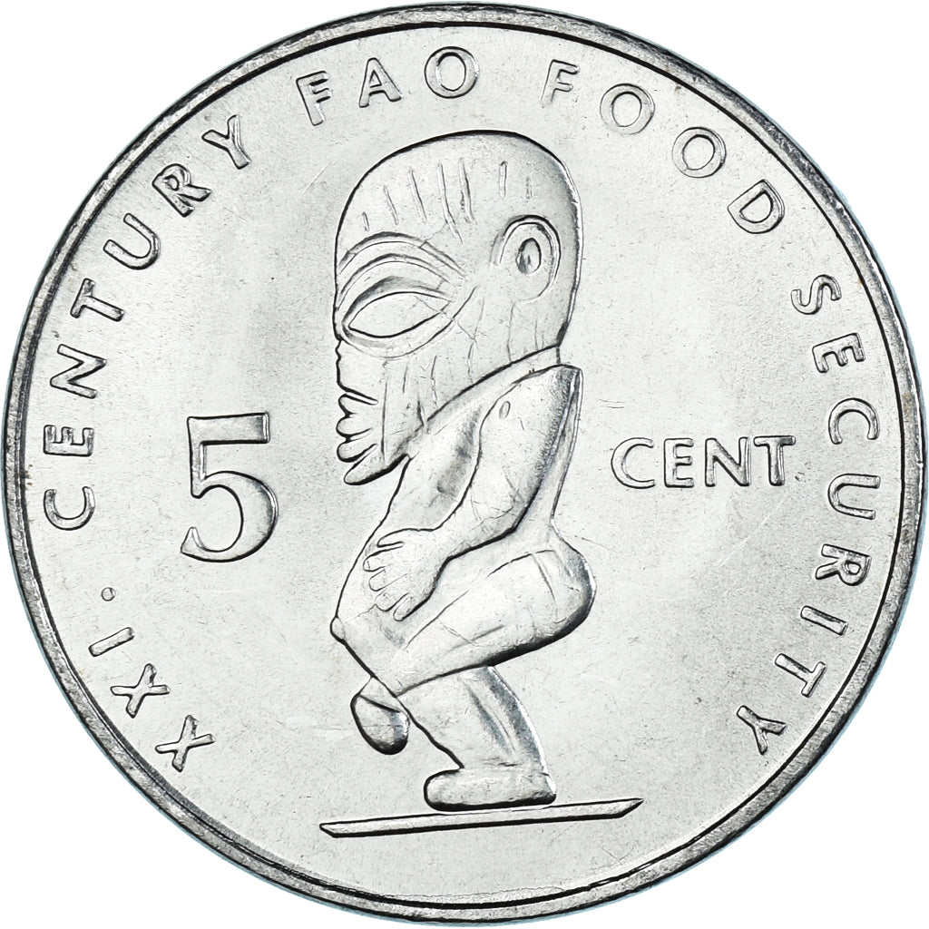 Coin, Cook Islands, 5 Cents, 2000