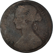 Monnaie, Grande-Bretagne, Penny, 1861