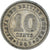 Munten, MALAYA & BRITS BORNEO, 10 Cents, 1957