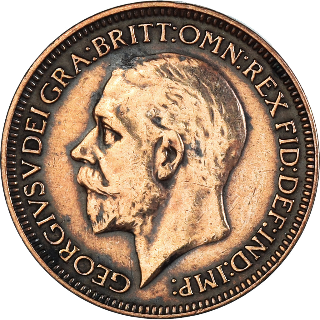 Monnaie, Grande-Bretagne, Farthing, 1934