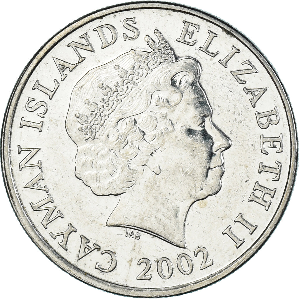 Coin, Cayman Islands, 25 Cents, 2002
