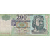 Hongarije, 200 Forint, 2002, KM:187b, TB+