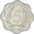 Coin, East Caribbean States, 5 Cents, 1987