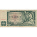 100 Korun, 1961, Checoslovaquia, KM:91c, BC+