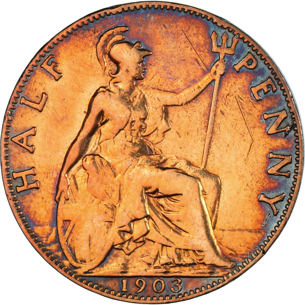Moneta, Wielka Brytania, 1/2 Penny, 1903