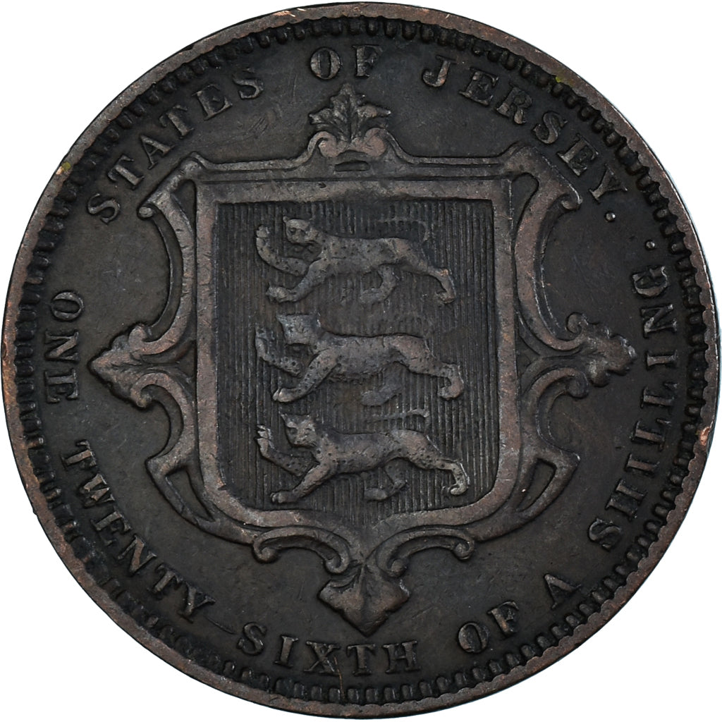 Moneda, Jersey, 1/26 Shilling, 1871