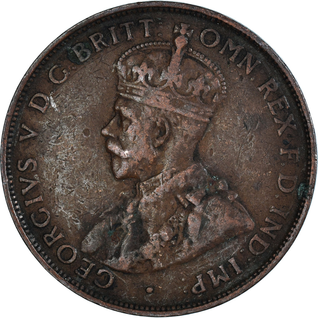 Coin, Australia, Penny, 1922