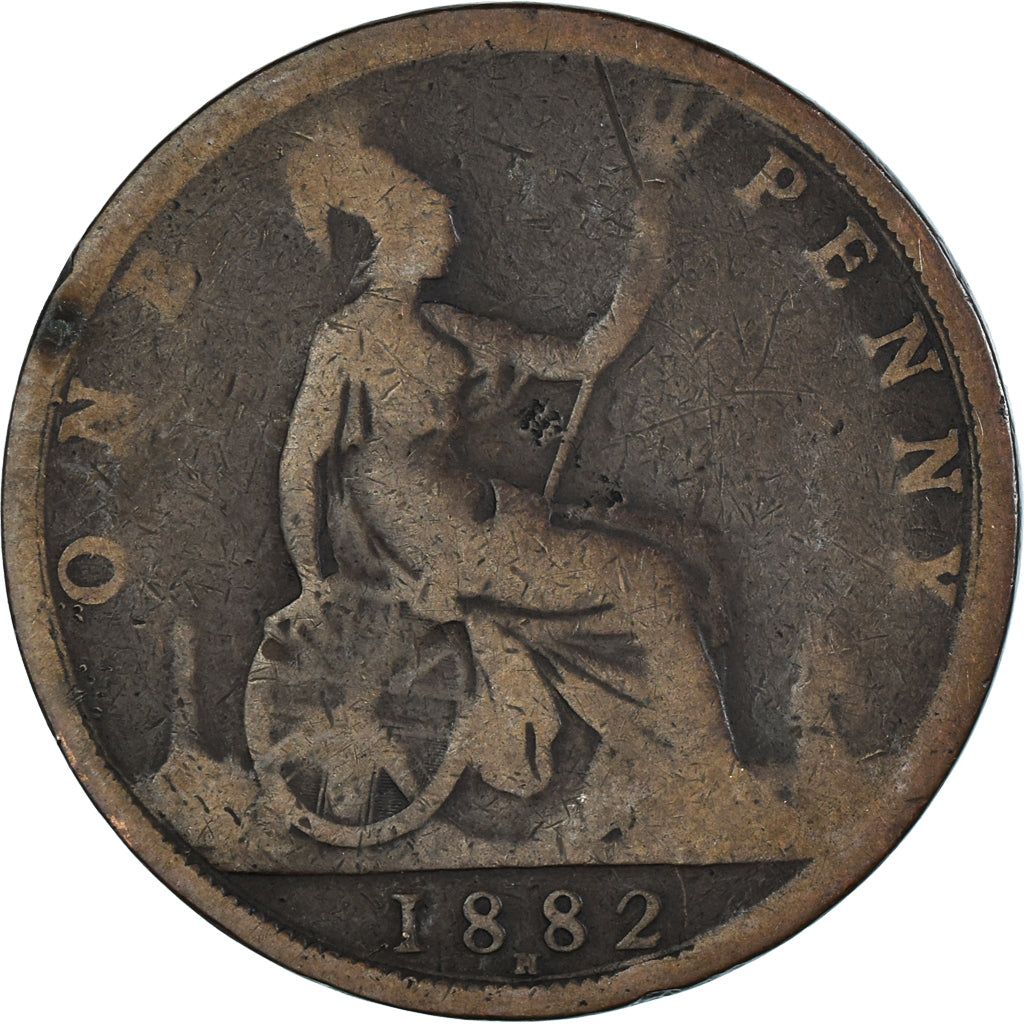 Moneta, Gran Bretagna, Penny, 1882