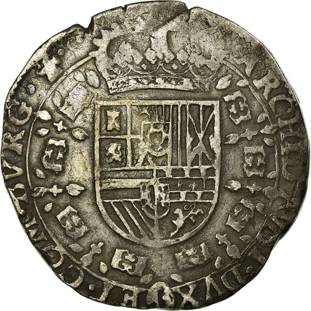 Coin, FRENCH STATES, BURGUNDY, Philip IV, Patagon, 1625, D, VF(30-35), Silver