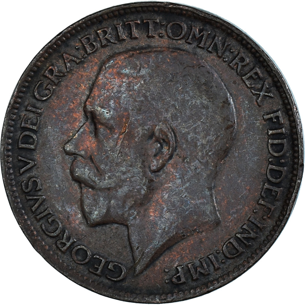 Moneta, Wielka Brytania, Farthing, 1915