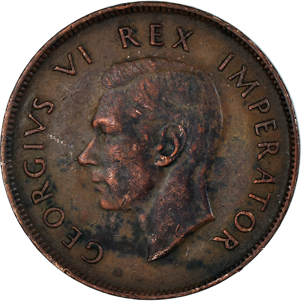 Münze, Südafrika, Penny, 1942