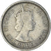 Coin, Fiji, Sixpence, 1953