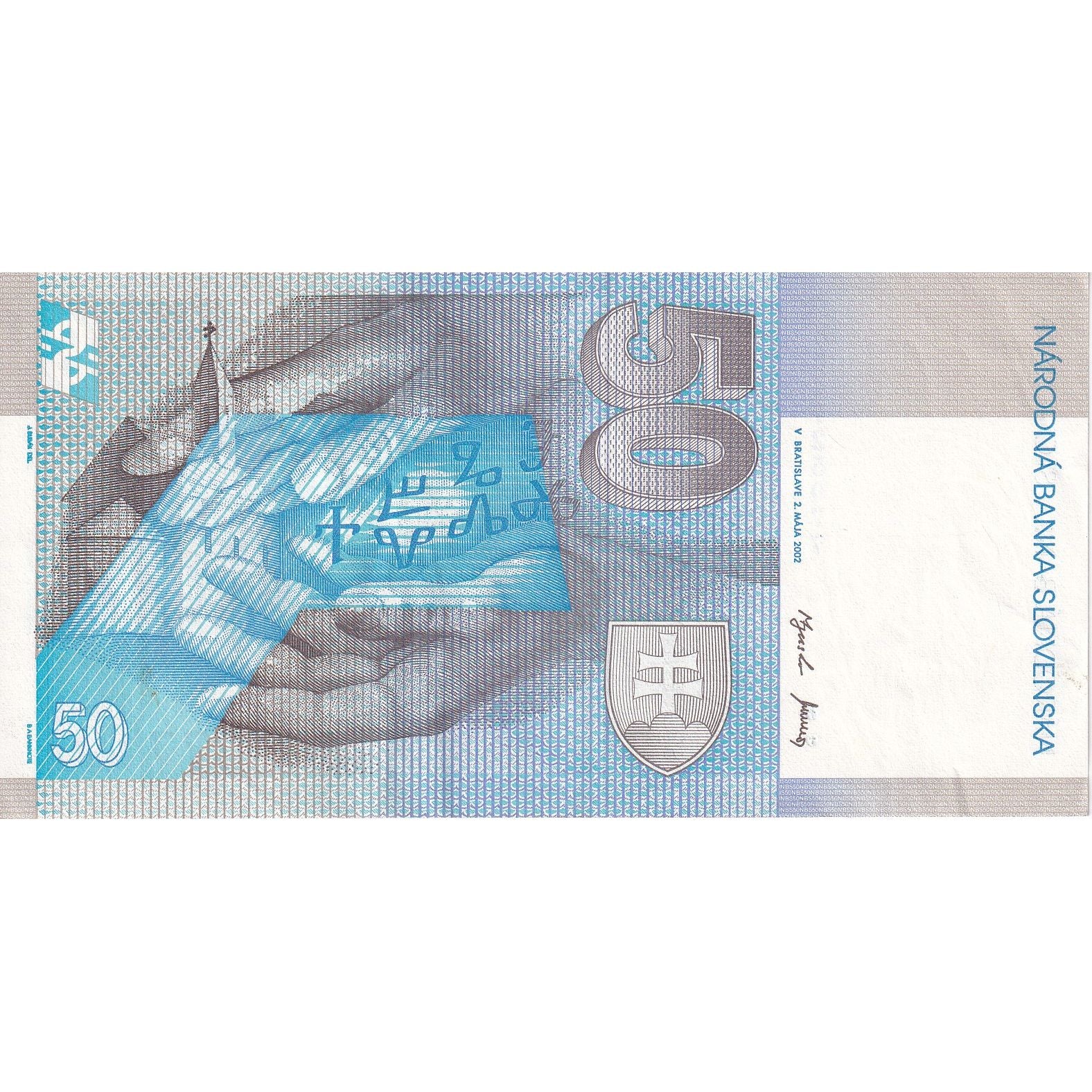 Slovacchia, 50 Korun, 2002, 2002-05-02, KM:21d, BB