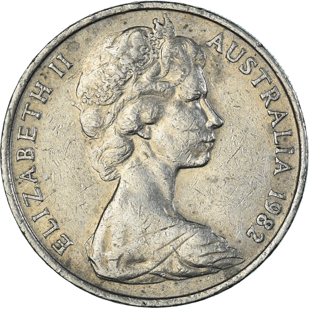 Munten, Australië, 20 Cents, 1982