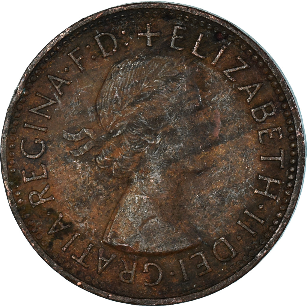 Moneta, Australia, 1/2 Penny, 1962