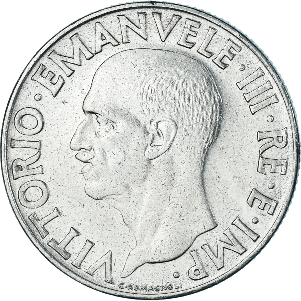 Moneda, Italia, Lira, 1942