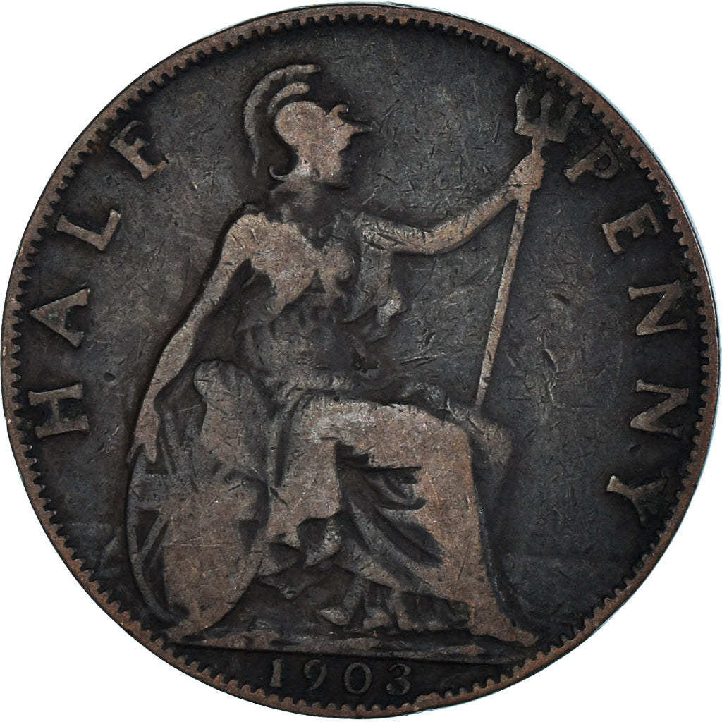 Münze, Großbritannien, 1/2 Penny, 1903