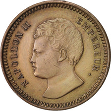 Munten, Frankrijk, 10 Centimes, 1816, Brussels, PR, Bronze, Gadoury:197