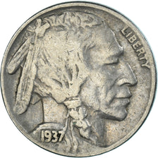 Coin, United States, 5 Cents, 1937