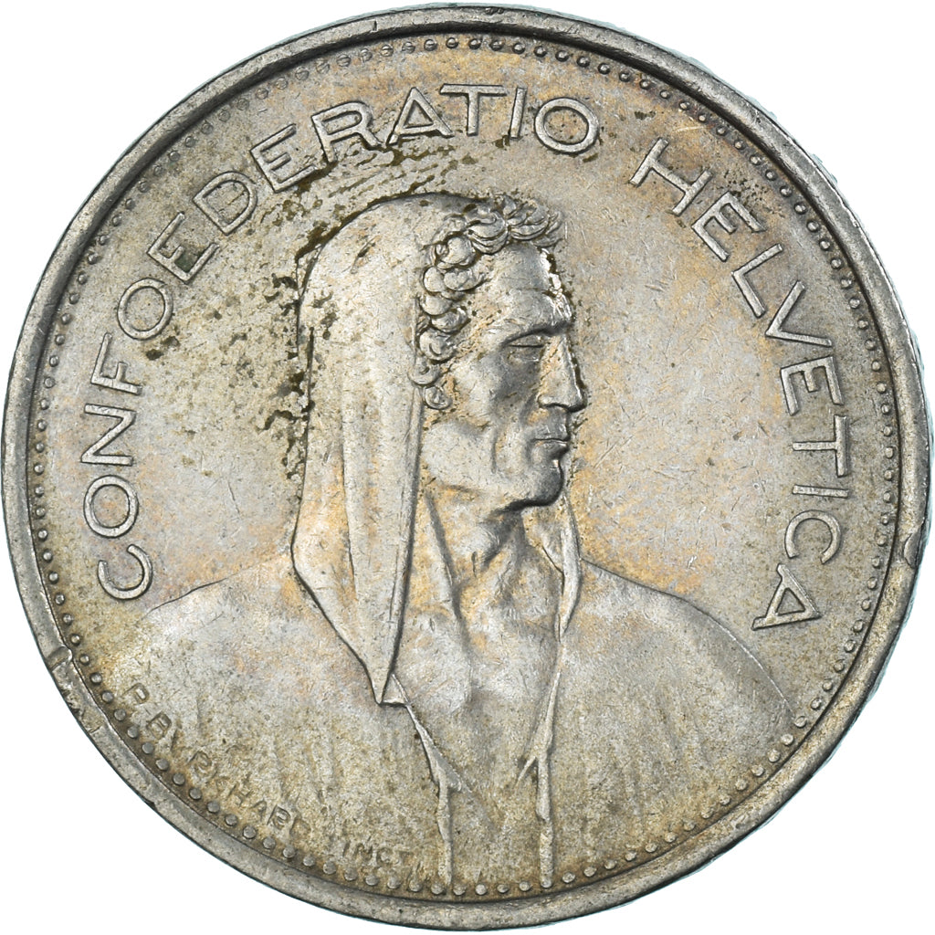 Coin, Switzerland, 5 Francs, 1968
