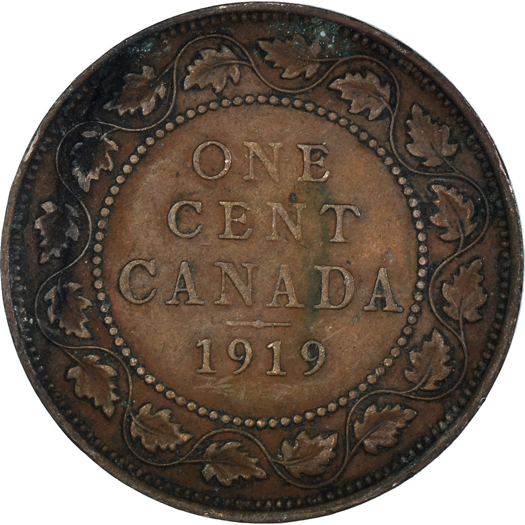 Coin, Canada, Cent, 1919