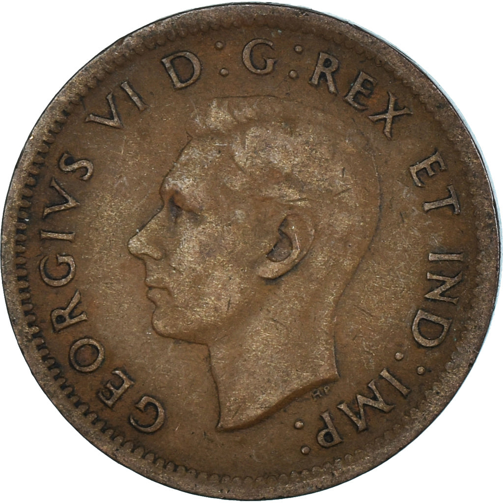 Moneta, Canada, Cent, 1938