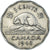 Coin, Canada, 5 Cents, 1948