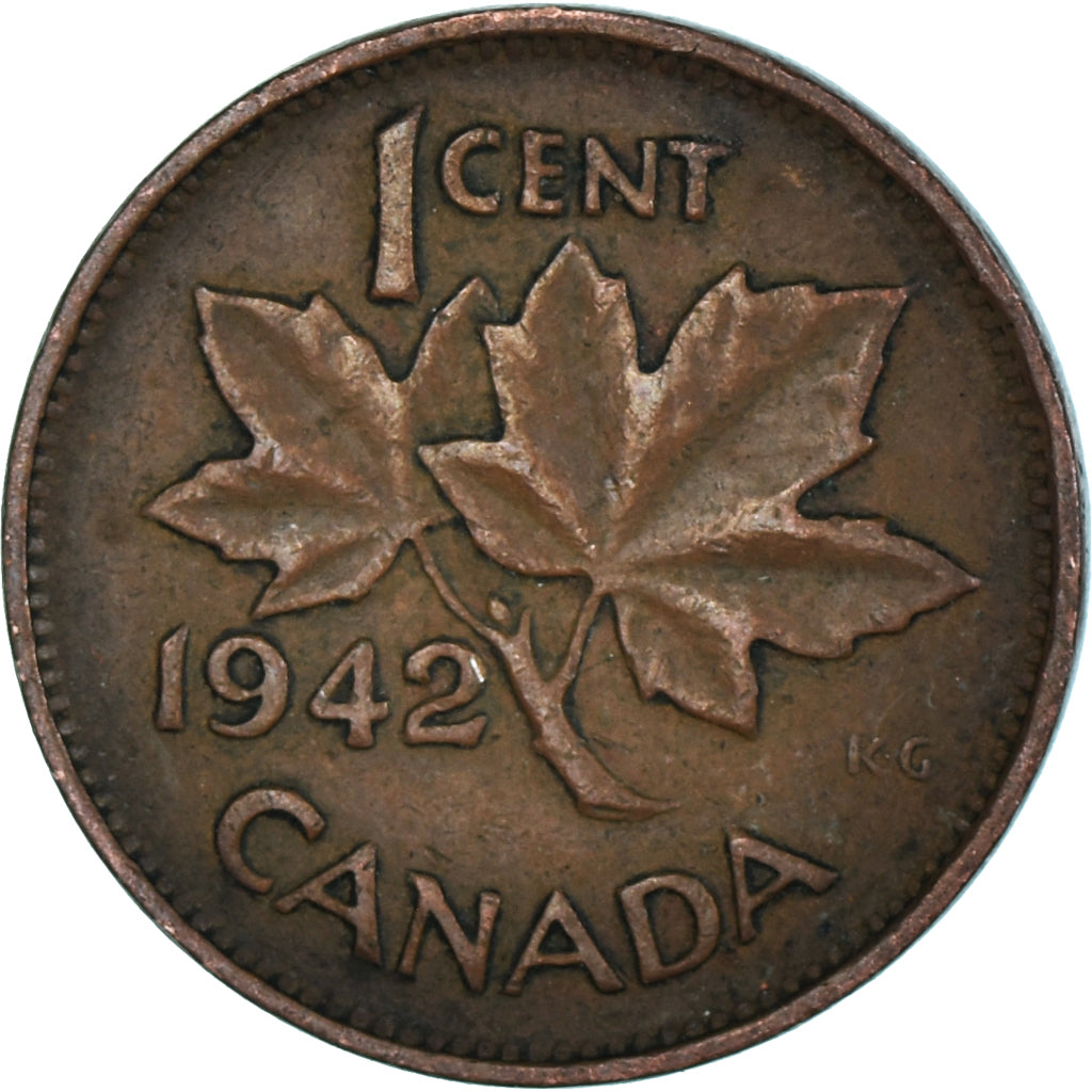Moneta, Canada, Cent, 1942